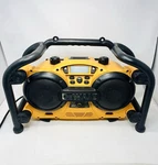 Dewalt DC011 Portable Jobsite Worksite Stereo Boombox Am Fm Radio Speaker. Fixed Price $68.00.
