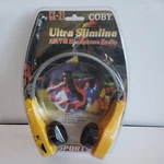 Vntg Coby Ultra Slimline Am/fm Headphone Radio CX-21 Sports Headset Yellow. 1996. Fixed Price $20.00.