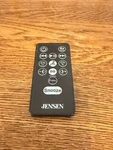 Jensen JCR-310 Am/fm Stereo Dual Alarm Clock Radio Remote Control. Fixed Price $15.00.