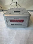Trutech Vintage Am / Fm Clock Alarm Radio Model CD1189. 9V Battery. Fixed Price $19.00.