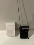 Vondior Vx Pocket Am/fm Radio, High Quality Speaker, Easy Tuning, Aux, Black. Fixed Price $16.49.