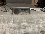 Sangean WR-1 Am/fm Portable Radio Silver Clear Headphone Jack. Fixed Price $140.00.
