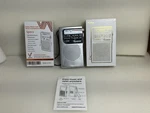 Vondior Portable Radio Fm/am Band 2AA Battery Operated Tested & Works. Fixed Price $19.50.