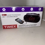 Timex Xbbu T715 Redi-set Dual Alarm Clock Radio Am/fm Large Digital Display Nib. Fixed Price $25.00.
