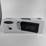 Jensen JCR-238 Digital Dual-alarm Projection Clock Radio. Fixed Price $19.49.