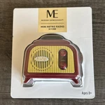 Modern Expressions Mini Retro Radio Fm Hi-fi Sound Auto Scan Small. Fixed Price $12.95.