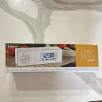Maverick Chef Tunes Bluetooth Kitchen Speaker Roasting Thermometer Clock White. Fixed Price $70.00.