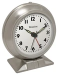 New Westclox 90010 Classic Alarm Clock Nickel Finish & Dome Glass Lid. Fixed Price $15.49.