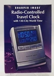 Sharper Omage Radio-controlled Travel Clock. Fixed Price $24.87.