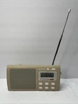 Sony ICF-M410V Liv Portable 4-BAND Tv/weather/fm/am Clutch Radio Tested Works Ec. Fixed Price $30.00.