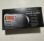 Sharper Image Message Reminder Travel Sound Soother Alarm 7147 New. Fixed Price $35.00.