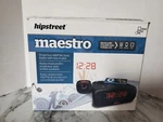 New Retro Hipstreet Maestro Projection Am/fm Clock Radio With Aux Jack HS-CRP329. Fixed Price $11.11.