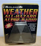New Midland Noaa All Hazard Alert Weather Radio Portable Emergency Am/fm WR10. Fixed Price $34.95.