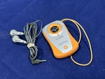 Coby CX-71 Portable Am/fm Radio Compact Orange/silver W/ Headphones Battery Op. Fixed Price $19.99.