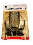 Vtg General Electric Am/fm Stereo Headset Radio Model 7-1627S New In Package. Fixed Price $12.95.