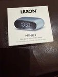 Lexon Minut Mini Compact Alarm Clock With Va Lcd Screen,. Fixed Price $34.85.