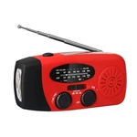 Emergency Hand Crank Solar Radio Noaa Am Fm Flashlight Power Bank Usb. Fixed Price $34.99.