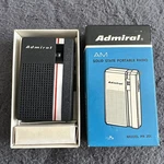 Admiral Am Solid State Portable Radio Model PR-251. Fixed Price $16.99.