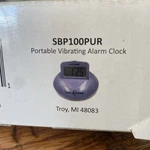 Sonic Alert Digital Travel Alarm Clock - Bed Shaker & Vibrating Under Pillow. Fixed Price $36.95.