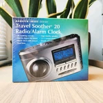 Sharper Image Travel Soother 20 Radio Alarm Clock SI62I # 2146U Factory Sealed. Fixed Price $199.99.
