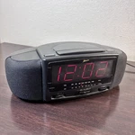 Vintage Zenith Dual Alarm Clock Radio Am Fm Corded Battery Backup Model Z207B. Fixed Price $19.99.