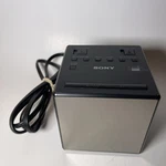 Sony ICF-C1T Digital Two Alarms Clock Radio Mirrored Cube Tested. Fixed Price $9.00.
