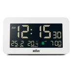 Braun BC10 Digital Alarm Clock Auto Backlight & Temperature Display (white). Fixed Price $46.95.