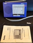 Kaito WRX-911 Analog Am/fm Shortwave Radio Blue W/ Instructions, Original Bag. Fixed Price $14.99.