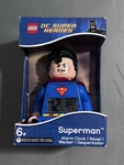 Lego Dc Superheroes Superman Alarm Clock - 9005701 Nrfb By Clictime 2013 Nib. Fixed Price $80.00.