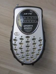 Durabrand Sports Radio Am/fm PR-355 Handheld Portable Works Built In Speaker. Fixed Price $8.50.