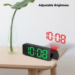 Large Display Led Time Date Thermometer Clock Alarm Snooze Wall Projection Usb. Fixed Price $12.49.
