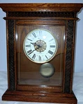 Seiko Oak Mantle Clock Musical Pendulum 6 Different Melodies Night Time Silence. Fixed Price $199.00.