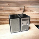 Sangean WR-50 Am/fm-rbds/bluetooth Wood Cabinet Table Top Radio Black. Fixed Price $150.00.