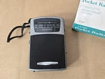 Vintage Radio Shack Am Fm Pocket 12-464 Tone Control With Box A+. Fixed Price $19.99.