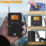 Portable Pocket Am Fm Radio W/digital Lcd Screen Display Loud Speaker For Sports. Fixed Price $16.13.