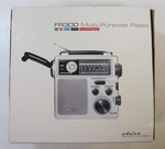 Eton FR300 Emergency Radio, Flashlight, Charger, Hand Crank New In Box. Fixed Price $25.00.