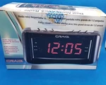 Craig CR45372 Dual Alarm Clock With Digital Pll Am/fm Radio Black 1.2 Inch.... Fixed Price $12.99.