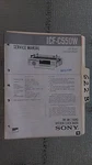 Sony ICF-C550W Service Manual Original Repair Book Digital Clock Radio. Fixed Price $25.00.