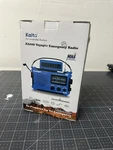 Kaito KA500 Hand Crank Weather Alert Radio - Blue. Fixed Price $42.99.