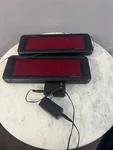 Vtg 2PC Micronta 63-808 Large Red Led Digital Wall-mountable Clock Both Work 11". Fixed Price $39.99.