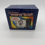 Nos Tom Peterson's Wake Up Alarm Clock Vintage Portland Oregon Collectible. Fixed Price $200.00.