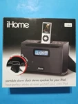Ihome Portable Alarm Clock Stereo Speaker IH24BB New In Box. Fixed Price $79.99.
