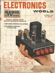 Vintage Radio & Tv News September 1959 Fm Fcc Citizens Band Bass Reflex Ports. Fixed Price $10.99.