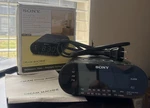 Sony Dream Machine ICF-C218 Automatic Digital Alarm Clock Fm Radio Open Box. Fixed Price $40.00.