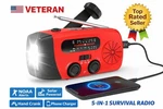 5-IN-1 Emergency Survival Radio Solar Hand Crank Noaa Weather Usb Charger. Fixed Price $29.99.