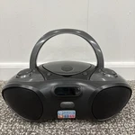 Ilive IBC233B Bluetooth Cd Player Fm Radio Boombox Black Audio Input. Fixed Price $25.00.
