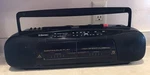Vintage Emerson Model Ac 2332 Dual Cassette Player Dubber Am Fm Radio Graphic Eq. Fixed Price $30.00.