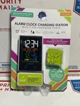 Crosse Technology Alarm Clock Charging Station With 2 Usb Ports. Fixed Price $15.00.