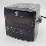 General Electric Am/fm Alarm Clock Radio Cube Battery Backup 7-4808A Works. Fixed Price $14.95.