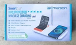 Emerson WBS12 Smartset Weather Band Temperature Sensor Dual Alarm Clock Radio. Fixed Price $16.99.